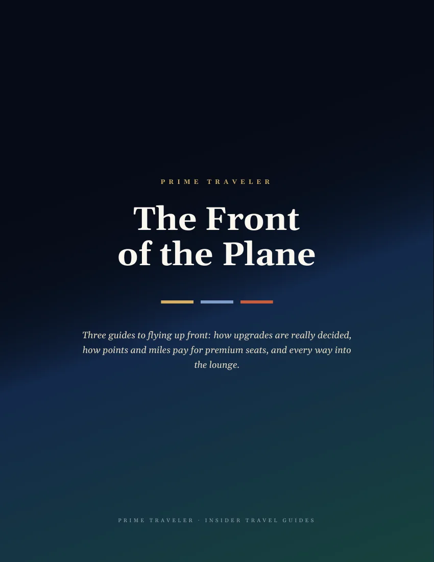 Cover of The Front of the Plane