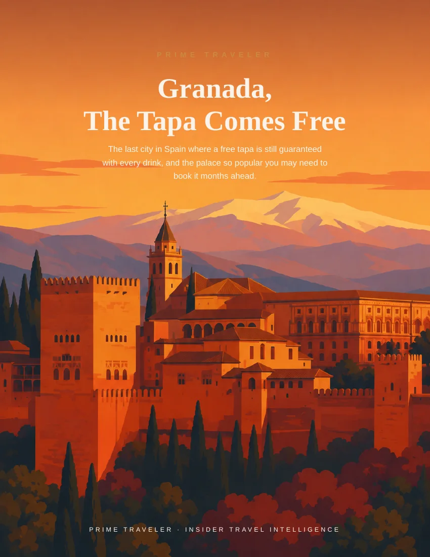 Cover of Granada, The Tapa Comes Free