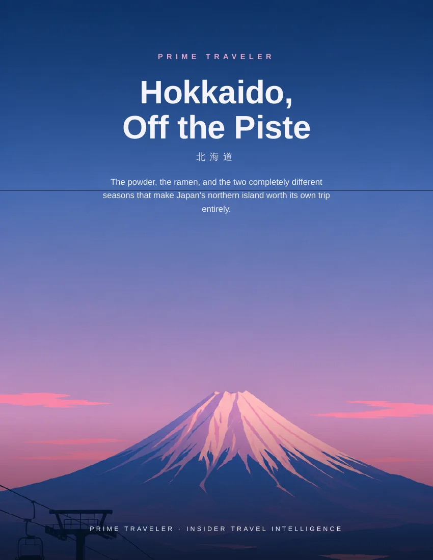 Cover of Hokkaido, Off the Piste