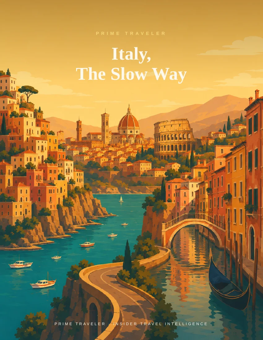 Cover of Italy, The Slow Way