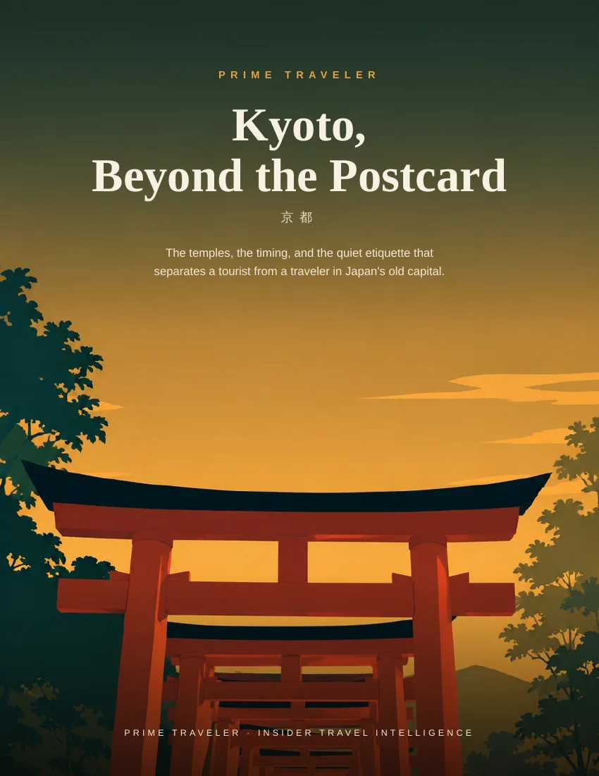 Cover of Kyoto, Beyond the Postcard