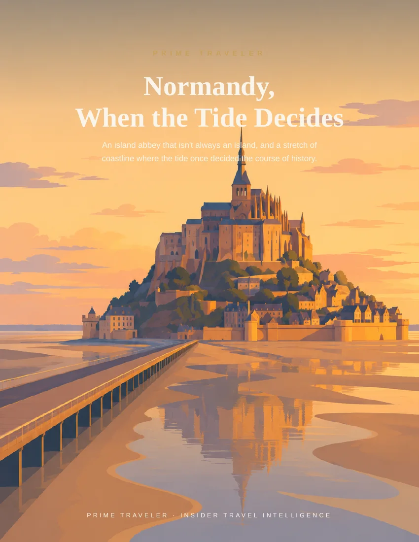 Cover of Normandy, When the Tide Decides