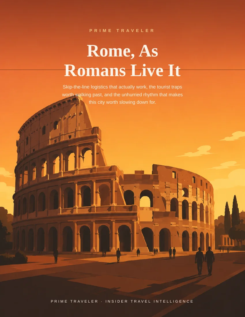 Cover of Rome, As Romans Live It
