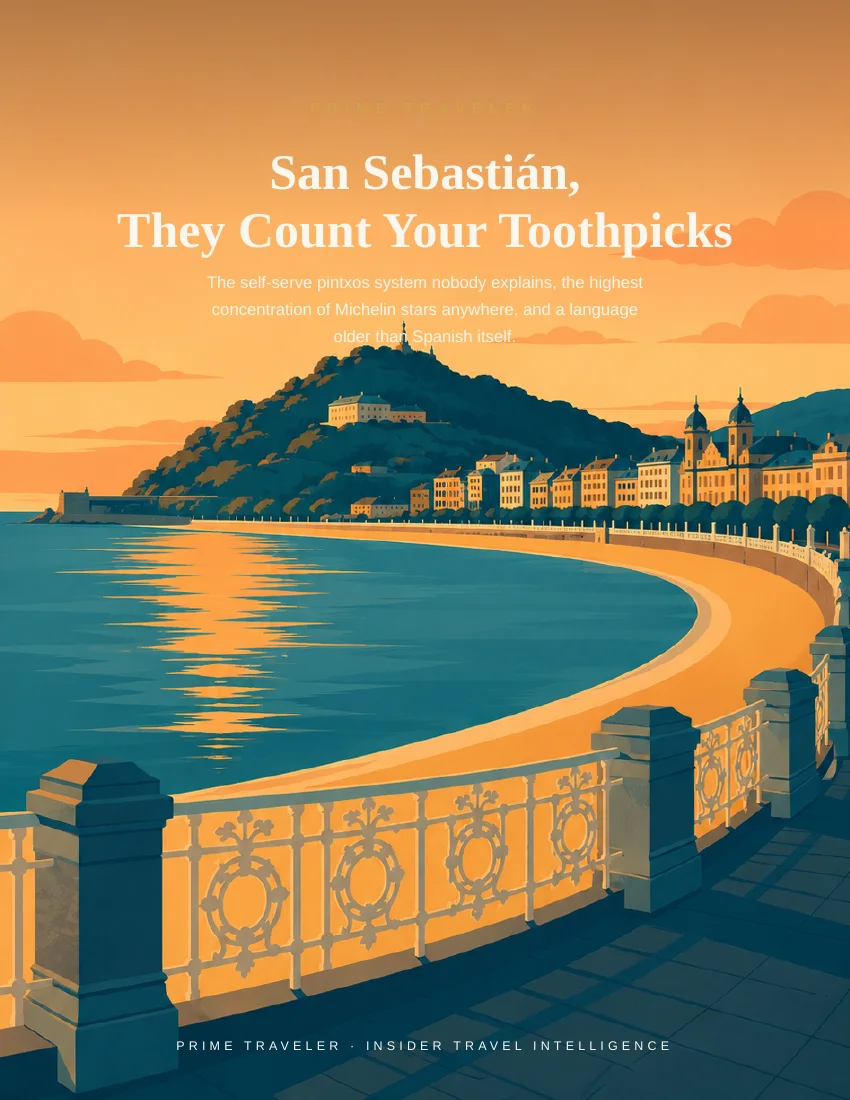 Cover of San Sebastián, They Count Your Toothpicks