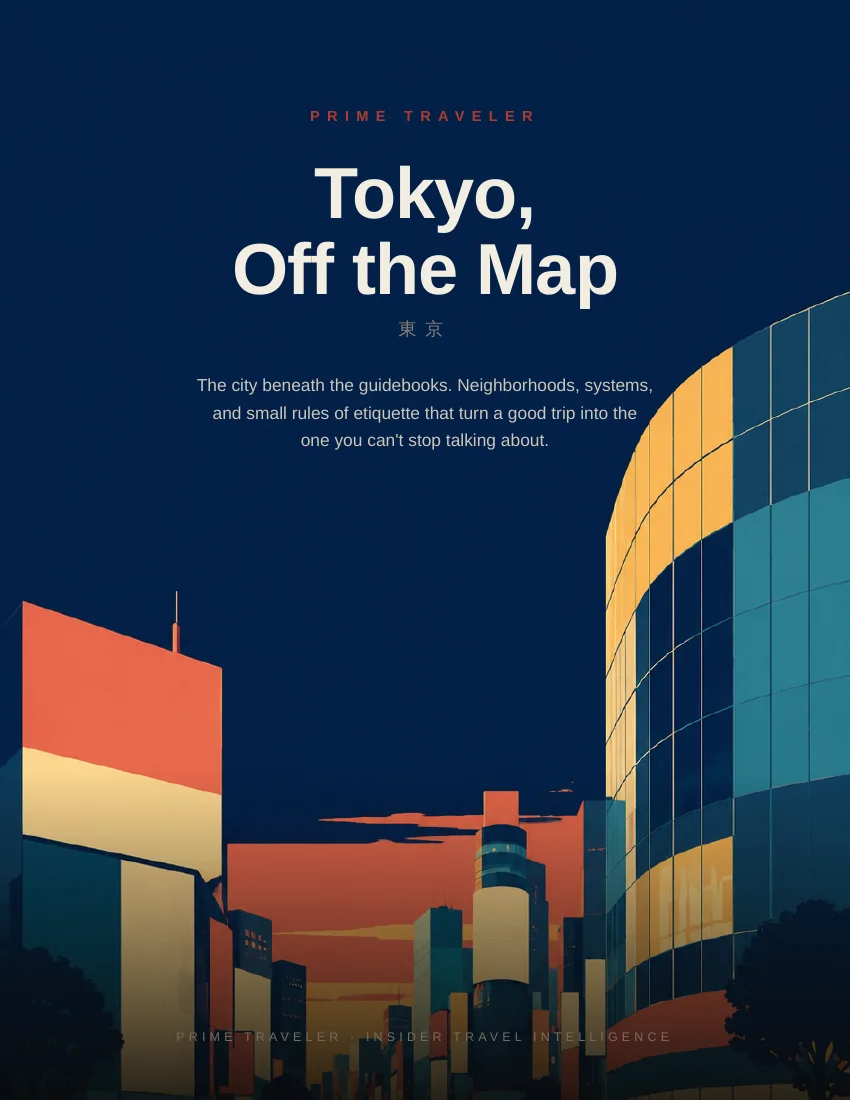 Cover of Tokyo, Off the Map